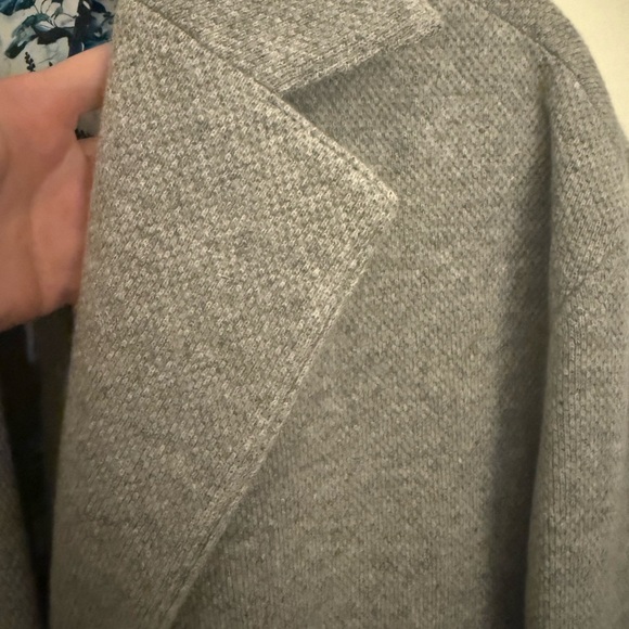 Faherty Gray Pea Coat - Picture 2 of 2
